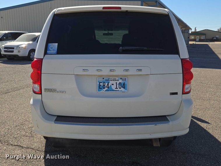 image for item ET1388 2012 Dodge Grand Caravan handicap accessible van