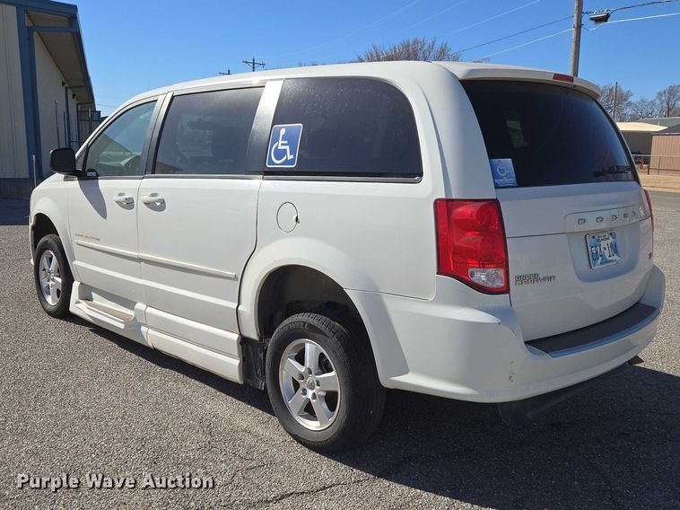 image for item ET1388 2012 Dodge Grand Caravan handicap accessible van