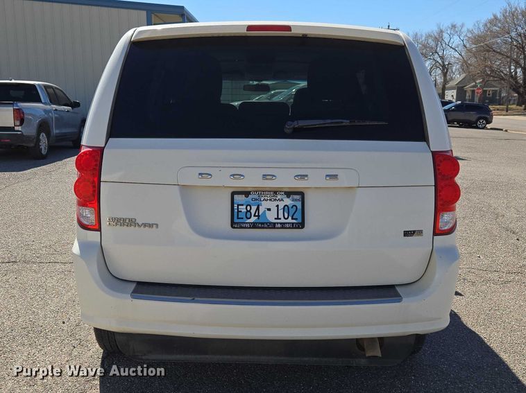 image for item ET1391 2012 Dodge Grand Caravan handicap accessible van