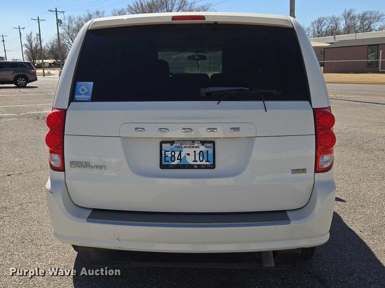 image for item ET1392 2012 Dodge Grand Caravan handicap accessible van