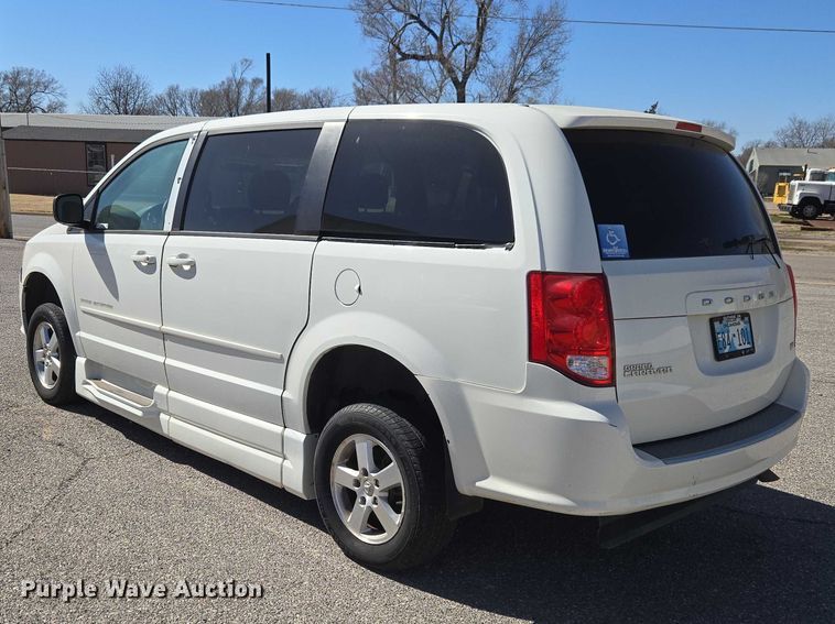 image for item ET1392 2012 Dodge Grand Caravan handicap accessible van