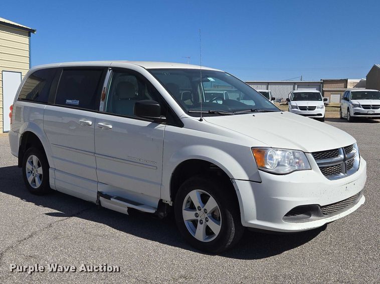 image for item ET1393 2013 Dodge Grand Caravan handicap accessible van