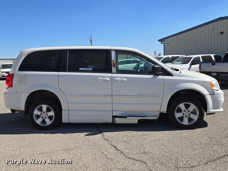 image for item ET1393 2013 Dodge Grand Caravan handicap accessible van