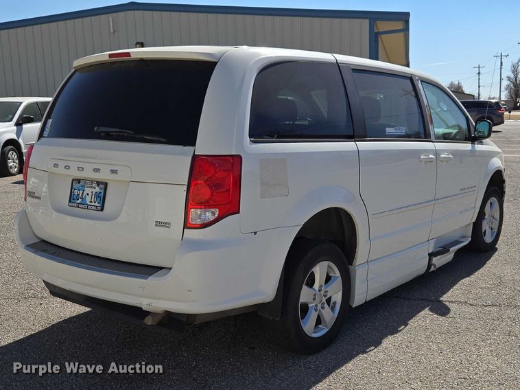 image for item ET1393 2013 Dodge Grand Caravan handicap accessible van