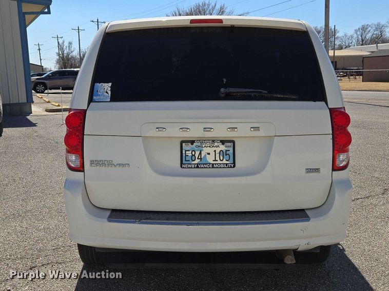 image for item ET1393 2013 Dodge Grand Caravan handicap accessible van
