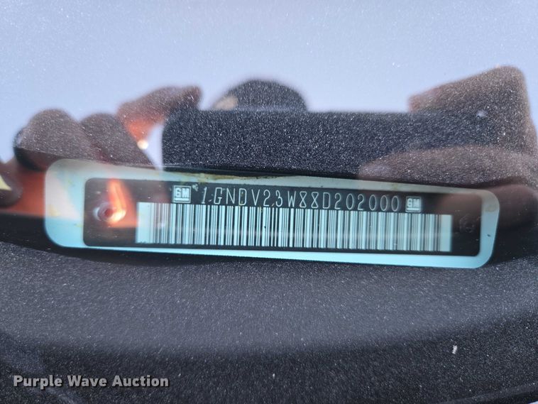 image for item ET1395 2008 Chevrolet Uplander van