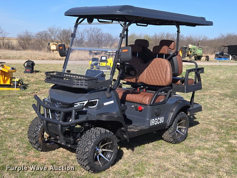 image for item ET1488 2025 IR IRGC80 golf cart