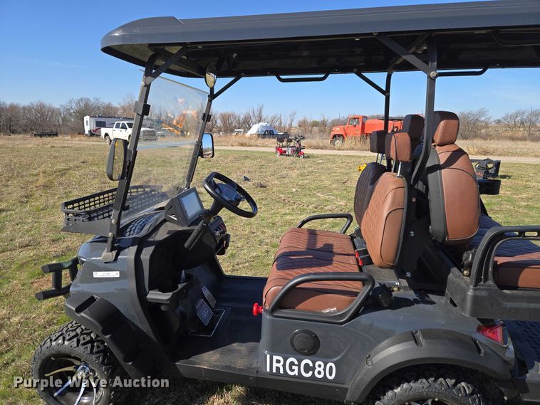 image for item ET1488 2025 IR IRGC80 golf cart