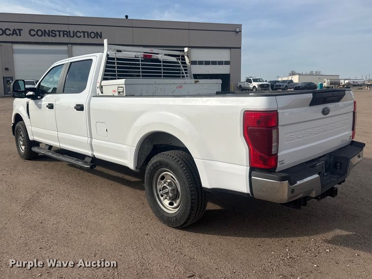 image for item ET1841 2021 Ford F250 Super Duty XL Crew Cab pickup truck