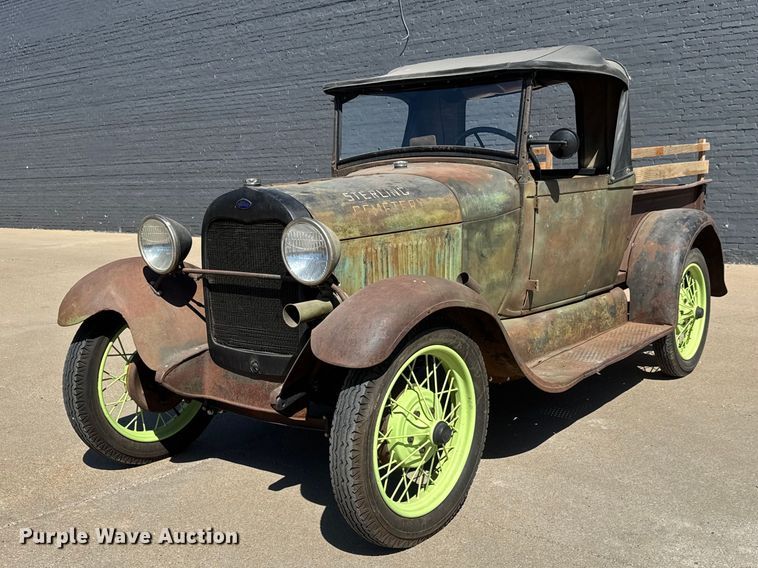 image for item ET1895 1929 Ford A pickup truck