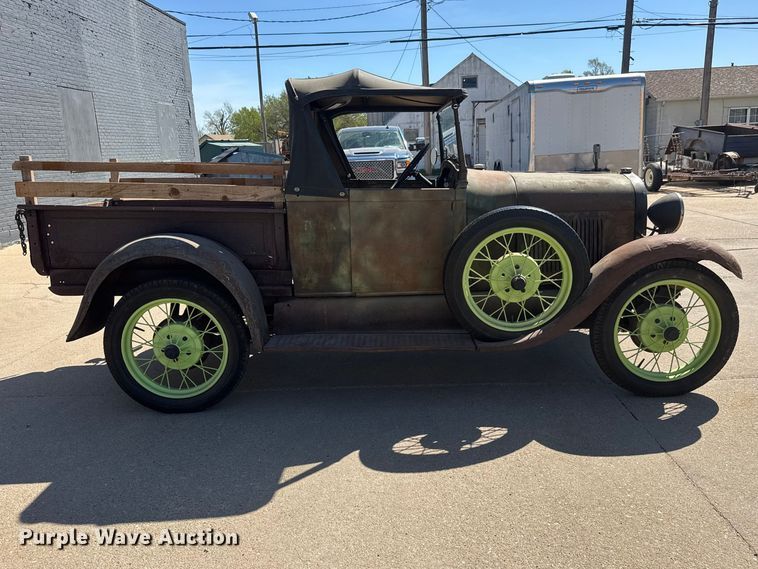 image for item ET1895 1929 Ford A pickup truck