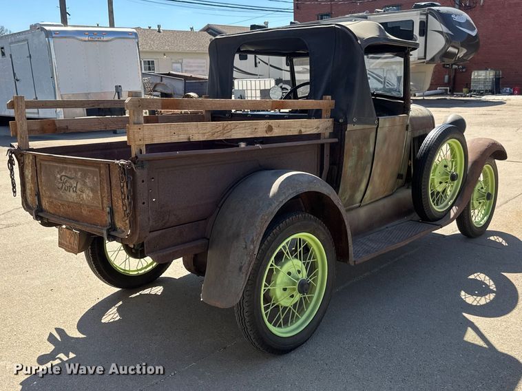 image for item ET1895 1929 Ford A pickup truck