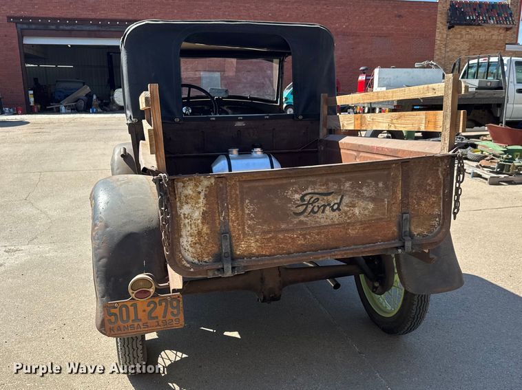 image for item ET1895 1929 Ford A pickup truck