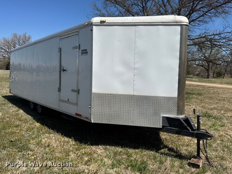 image for item ET1901 2011 Forest River TXSB8.528TA3 enclosed snowmobile trailer