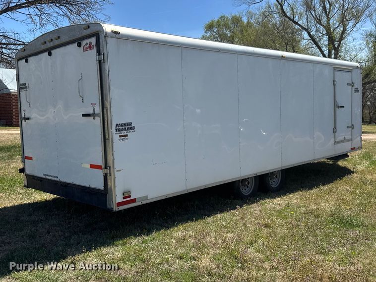 image for item ET1901 2011 Forest River TXSB8.528TA3 enclosed snowmobile trailer