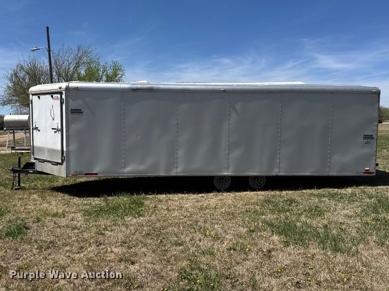 image for item ET1901 2011 Forest River TXSB8.528TA3 enclosed snowmobile trailer