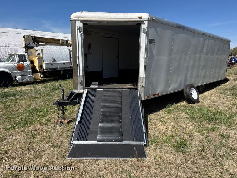 image for item ET1901 2011 Forest River TXSB8.528TA3 enclosed snowmobile trailer