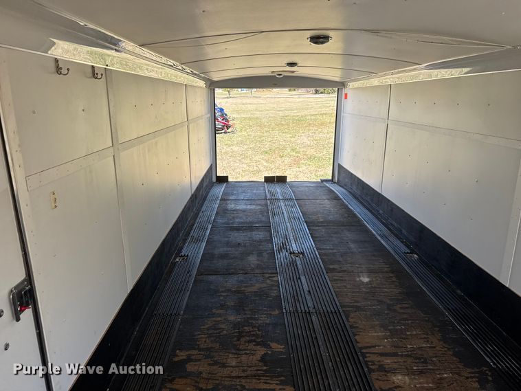 image for item ET1901 2011 Forest River TXSB8.528TA3 enclosed snowmobile trailer
