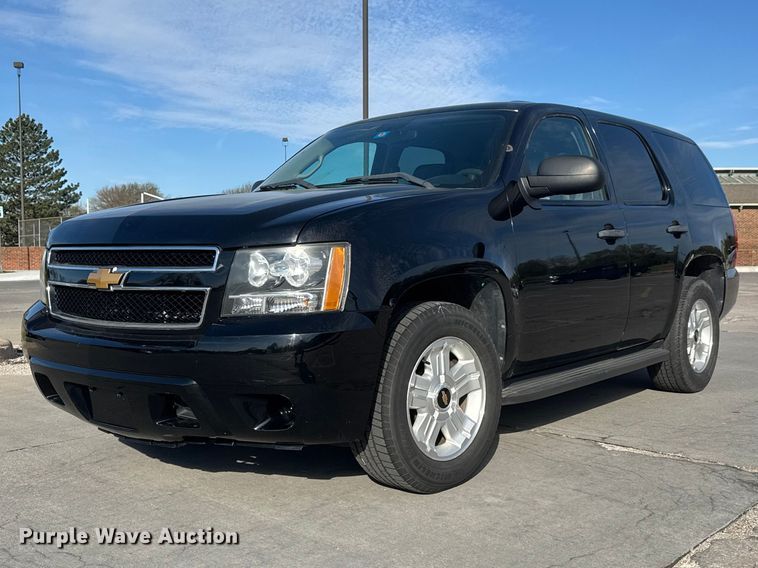 image for item ET1906 2012 Chevrolet Tahoe Police SUV