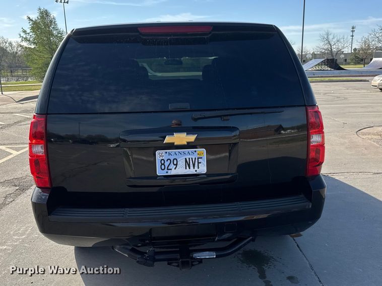 image for item ET1906 2012 Chevrolet Tahoe Police SUV