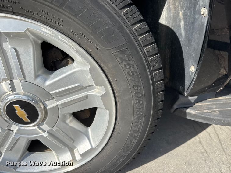 image for item ET1906 2012 Chevrolet Tahoe Police SUV