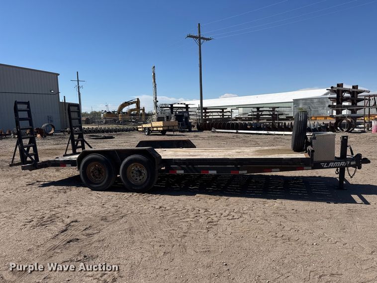 image for item ET1921 2018 Lamar H6832027 equipment trailer