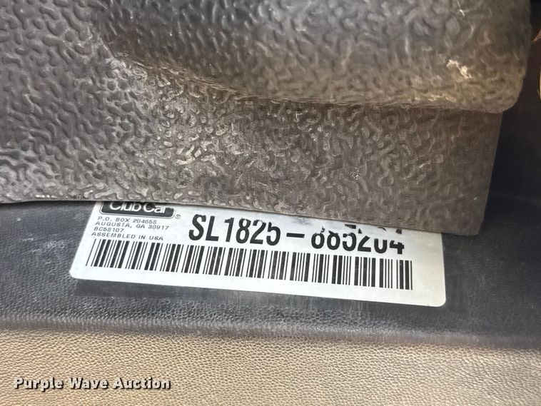 image for item ET1925 2018 Club Car Precedent golf cart