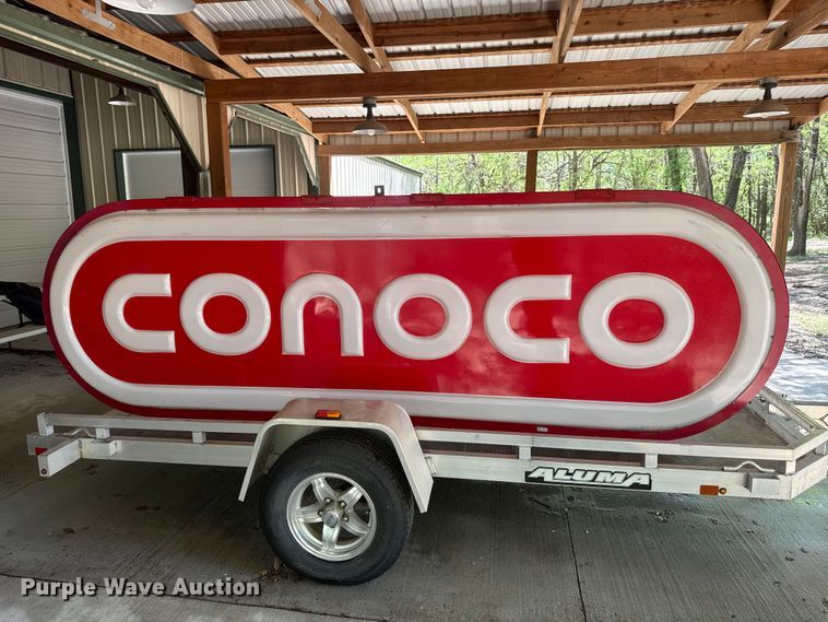 image for item ET1940 Zimmerman Sign Co. Conoco sign