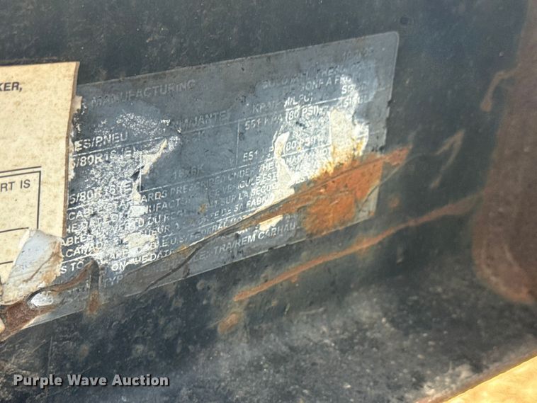 image for item ET1954 2010 PJ utility trailer