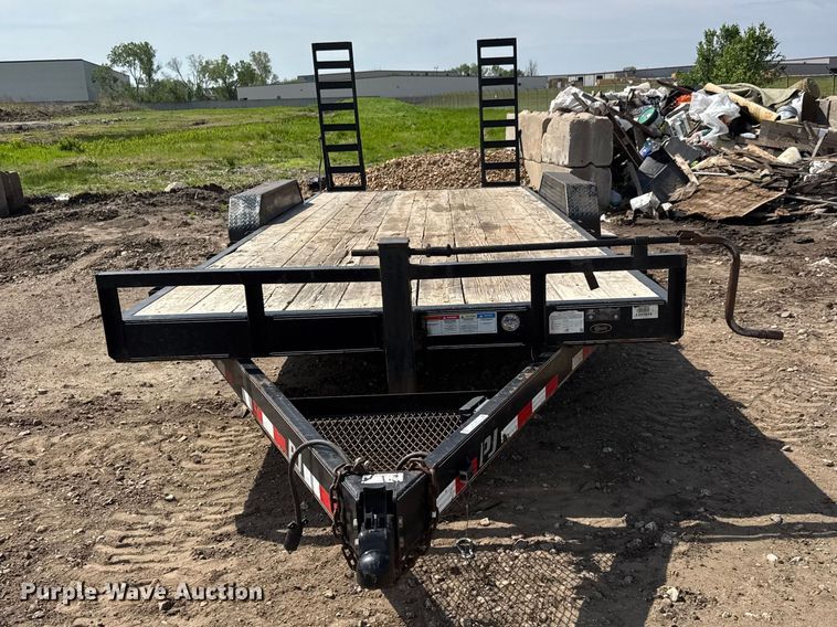 image for item ET1955 2015 PJ utility trailer