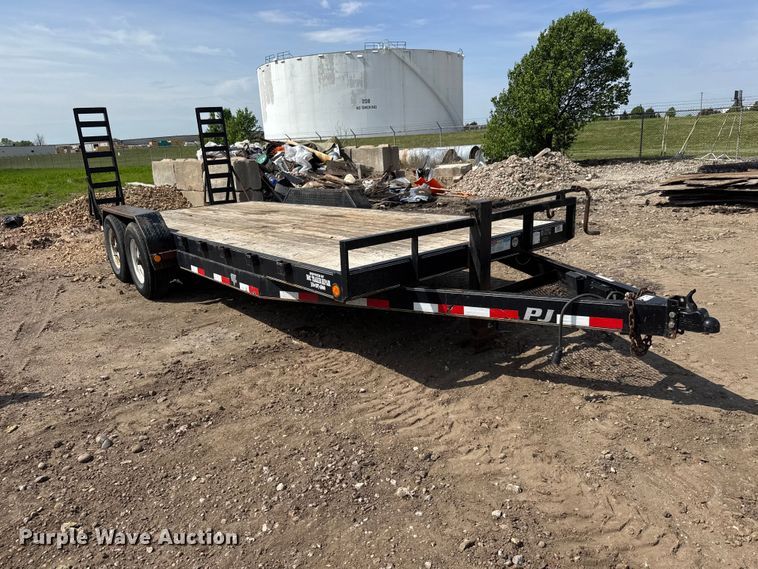 image for item ET1955 2015 PJ utility trailer