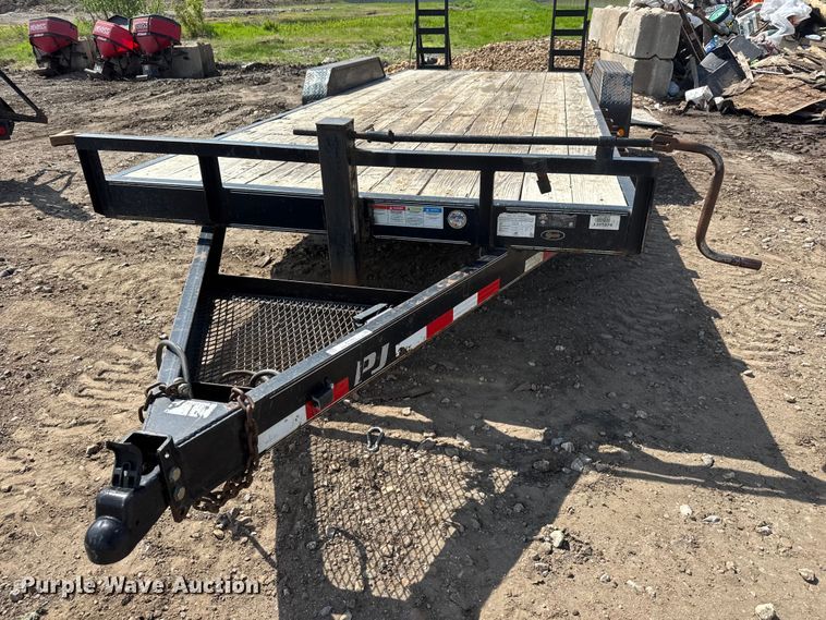 image for item ET1955 2015 PJ utility trailer