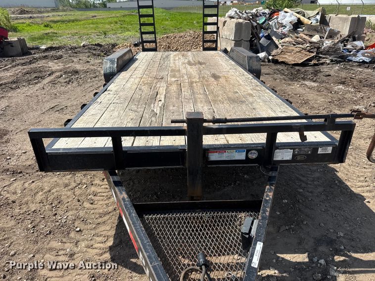 image for item ET1955 2015 PJ utility trailer