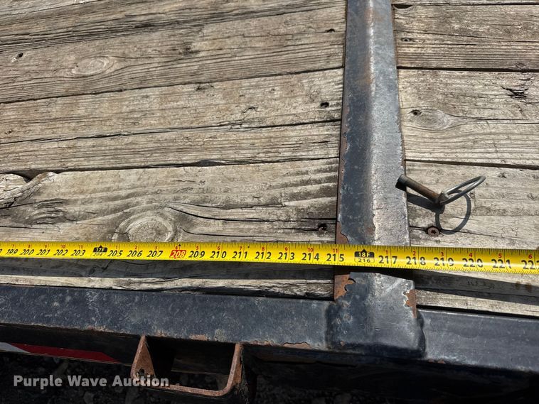 image for item ET1955 2015 PJ utility trailer