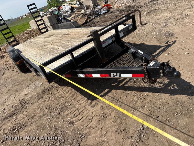 image for item ET1955 2015 PJ utility trailer