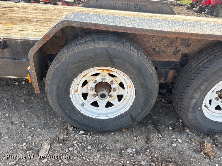 image for item ET1955 2015 PJ utility trailer