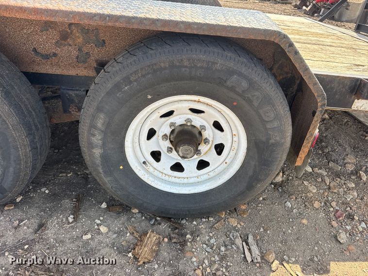 image for item ET1955 2015 PJ utility trailer