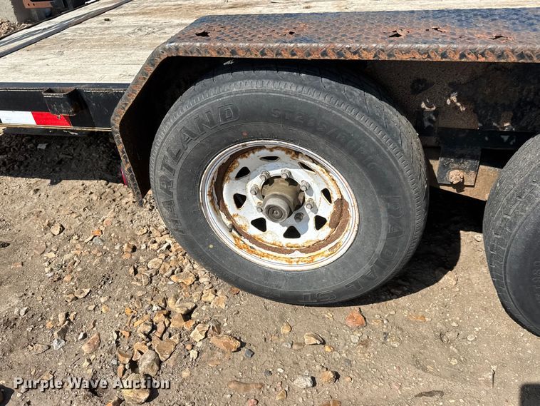 image for item ET1955 2015 PJ utility trailer