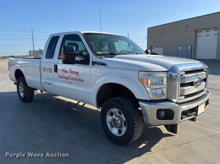 image for item ET1957 2012 Ford F250 Super Duty Ext. Cab pickup truck