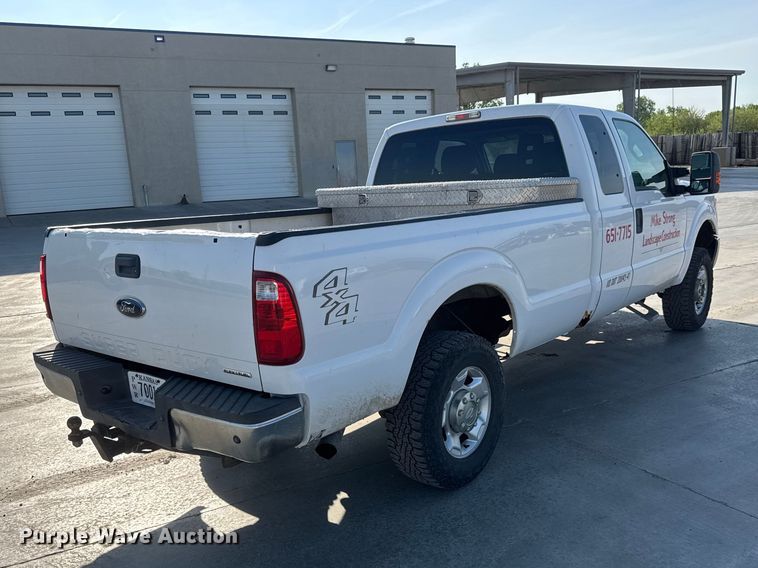 image for item ET1957 2012 Ford F250 Super Duty Ext. Cab pickup truck