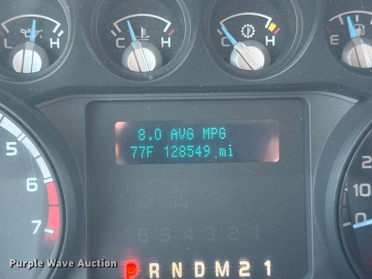 image for item ET1957 2012 Ford F250 Super Duty Ext. Cab pickup truck