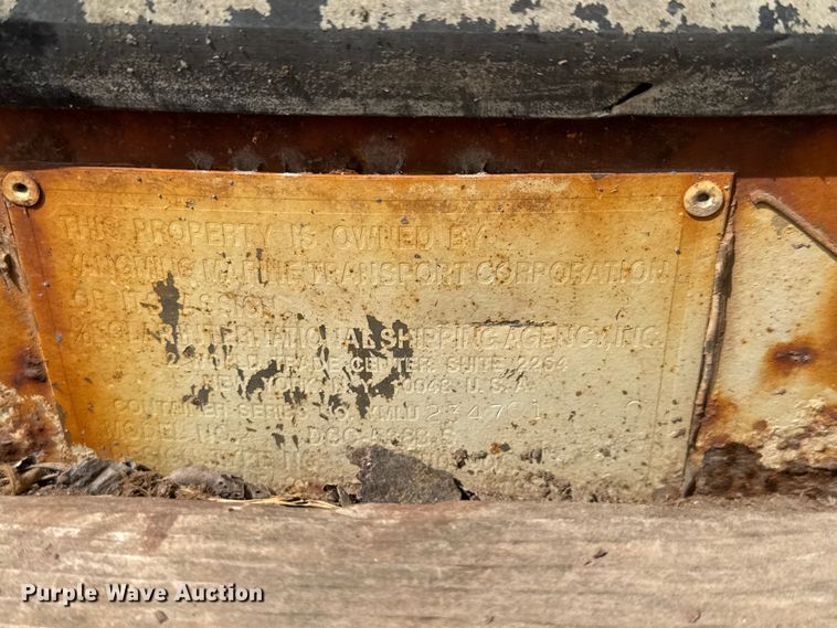 image for item ET1959 1986 Shipping container