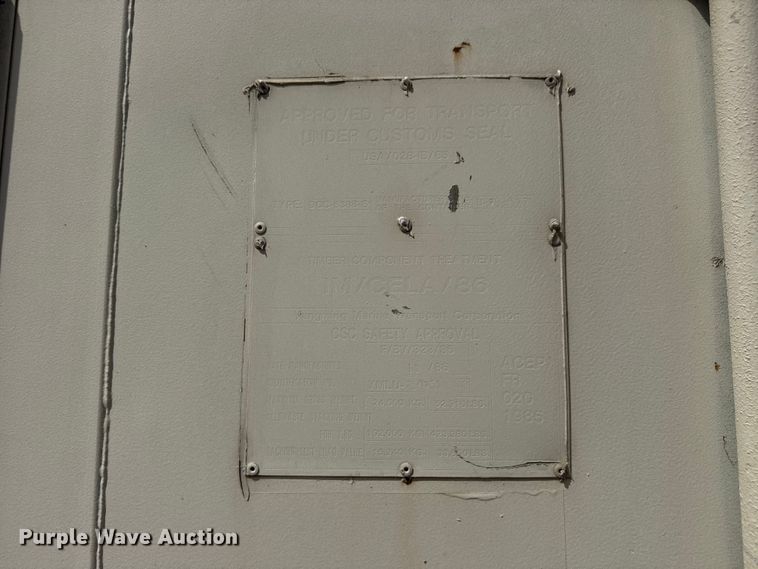 image for item ET1959 1986 Shipping container