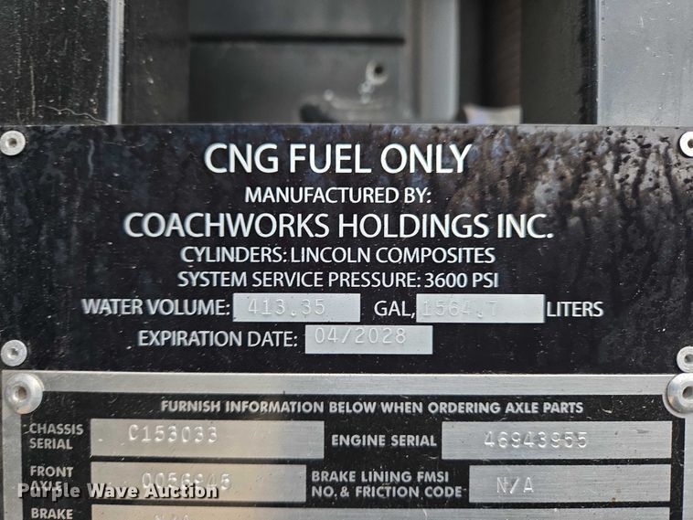 image for item ET5011 2009 Blue Bird CoachWorks coach bus