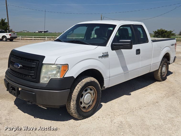 image for item ET5187 2014 Ford F150 Ext. Cab pickup truck
