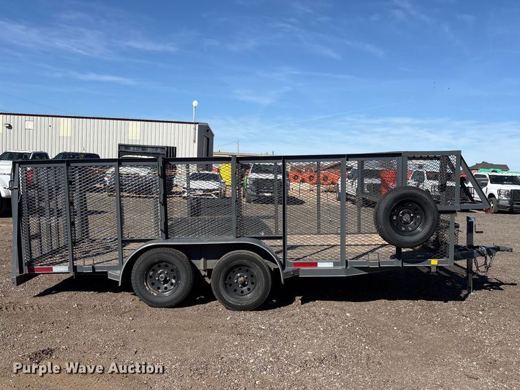 image for item EU0348 2025 J&C utility trailer