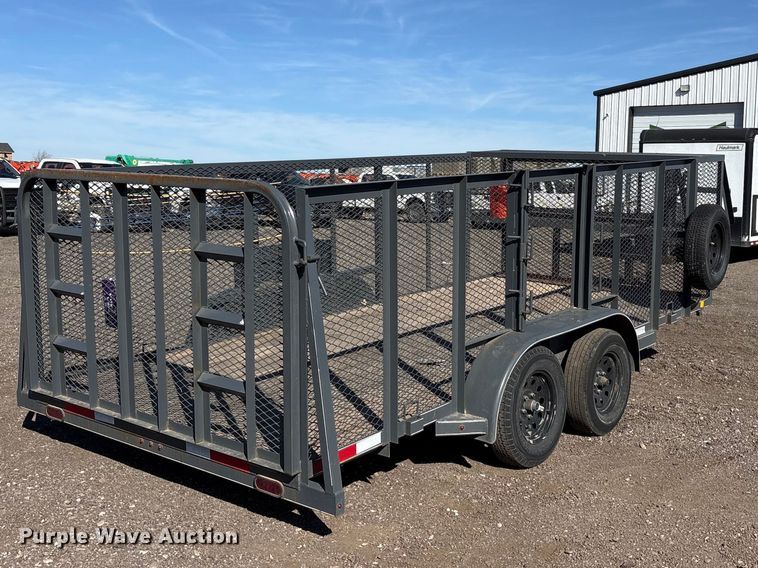 image for item EU0348 2025 J&C utility trailer