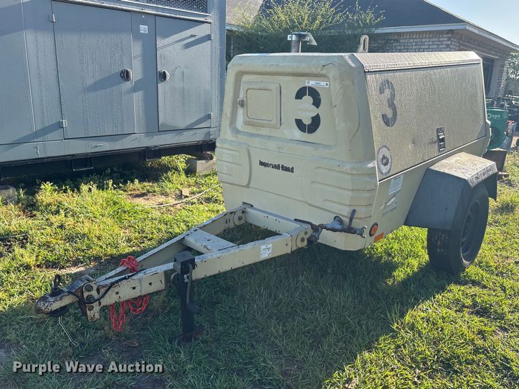 image for item EU0531 Ingersoll Rand P185WIR air compressor