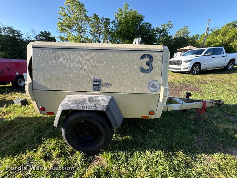 image for item EU0531 Ingersoll Rand P185WIR air compressor