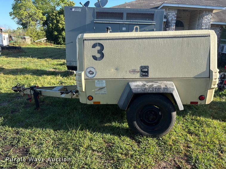 image for item EU0531 Ingersoll Rand P185WIR air compressor